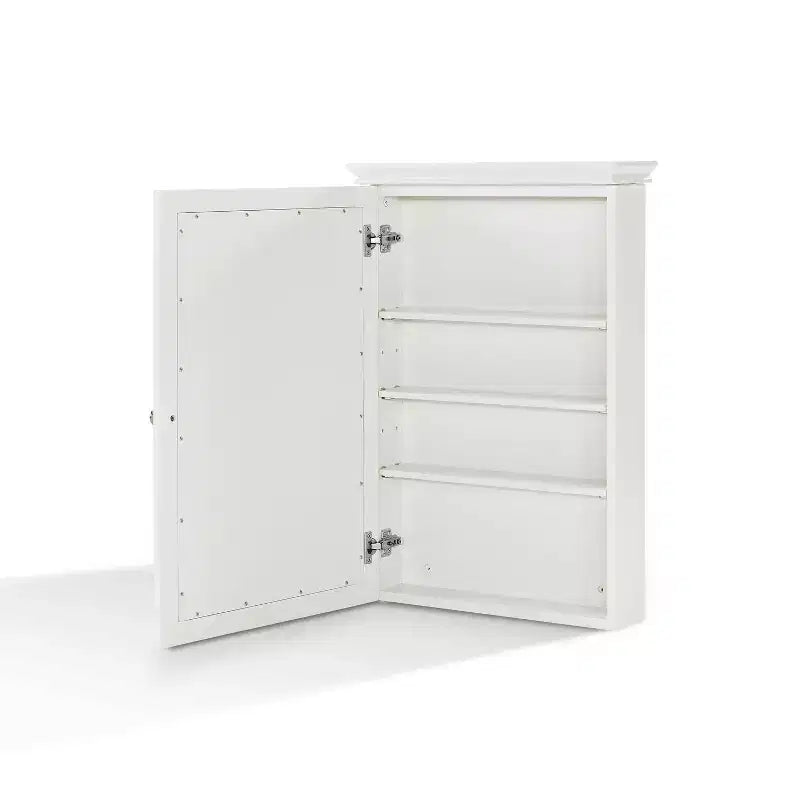 Lydia Wall Cabinet with Mirror - Warm White