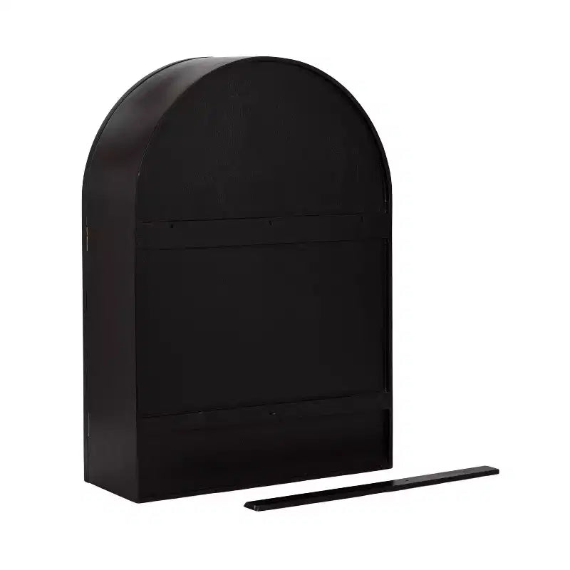 Arcott 21"x30" Arch Wall Cabinet - Black
