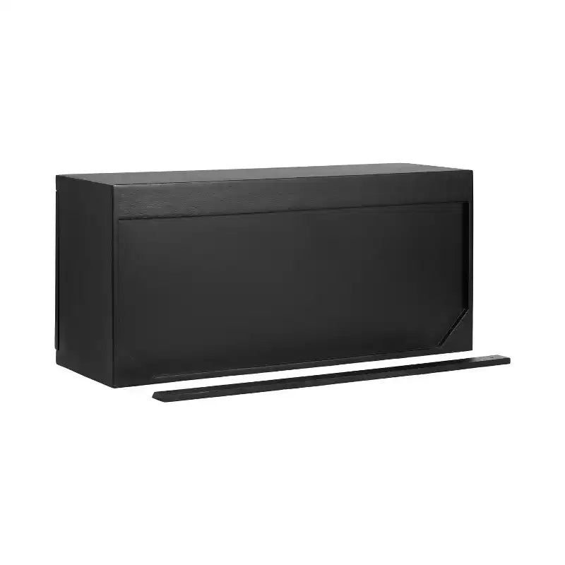 30"x10"x14" Short Wall Cabinet - Black