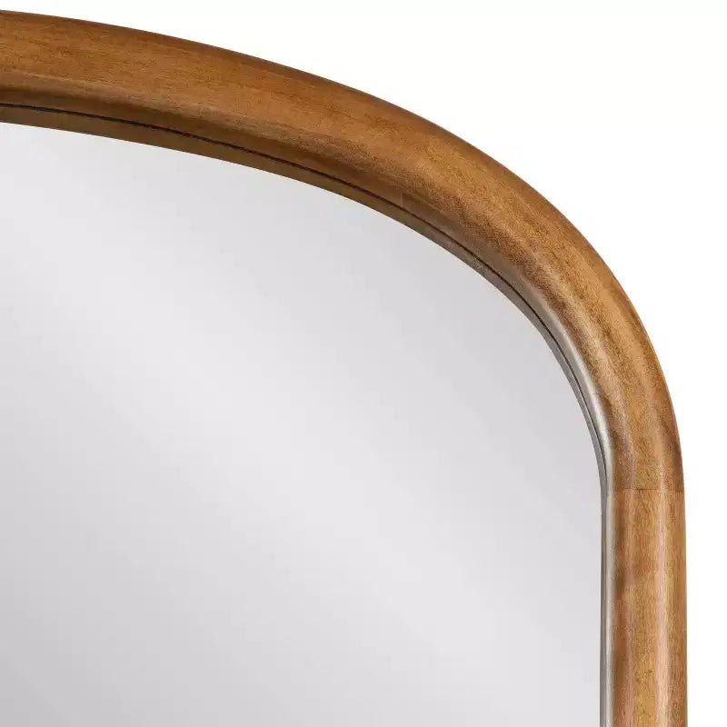 Talma 24"x36" Capsule Wall Mirror - Rustic Brown