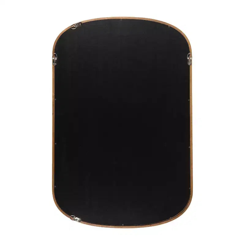 Talma 24"x36" Capsule Wall Mirror - Rustic Brown