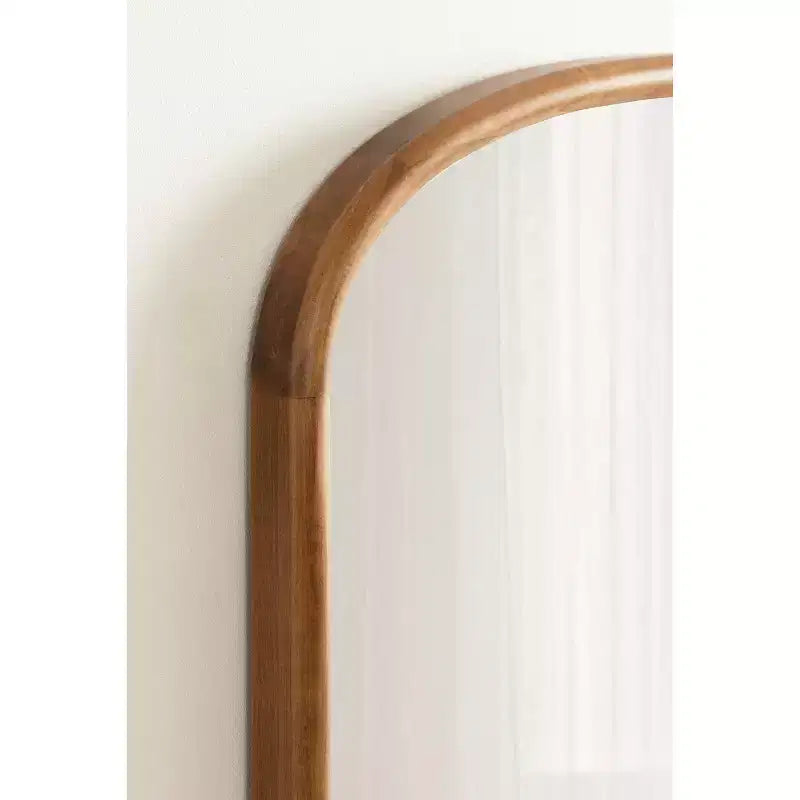 Talma 24"x36" Capsule Wall Mirror - Rustic Brown
