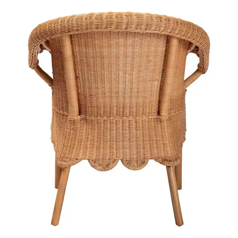 Tamara Natural Rattan Dining Chair - Honey