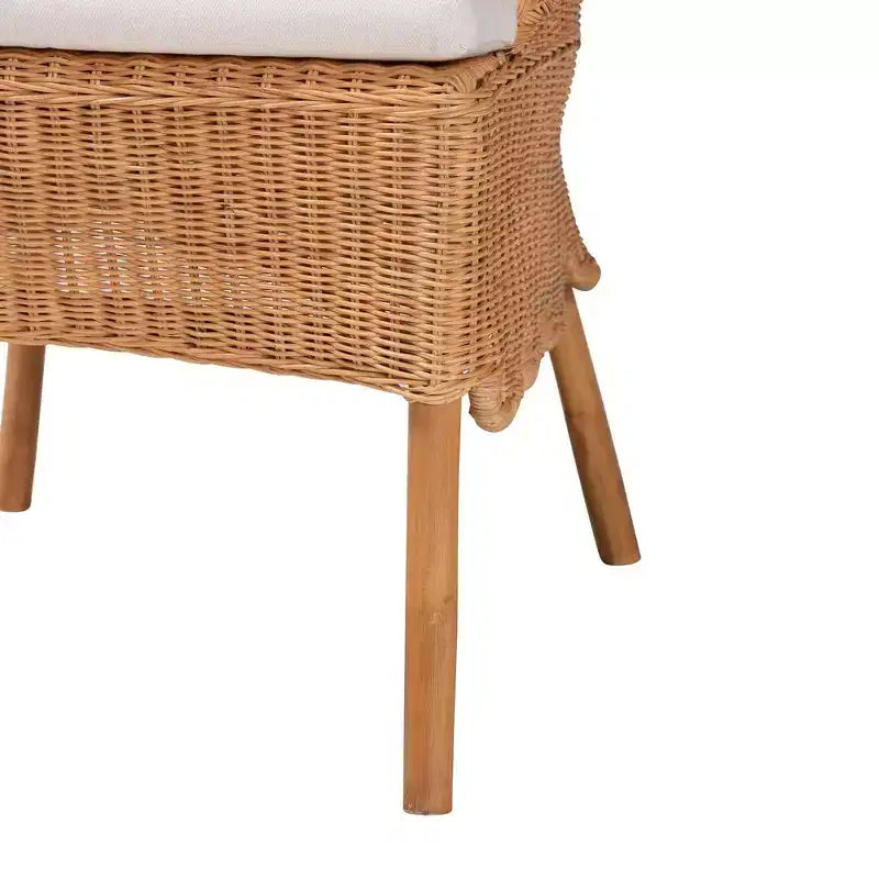 Tamara Natural Rattan Dining Chair - Honey