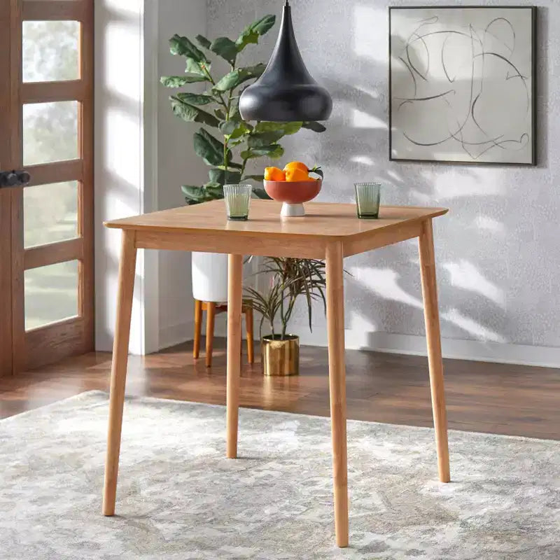 Buylateral Newington Counter Height Square Table Light Oak