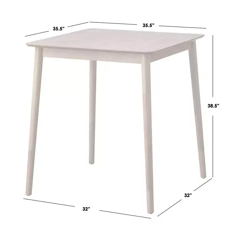Newington Counter Height Square Table - Light Oak