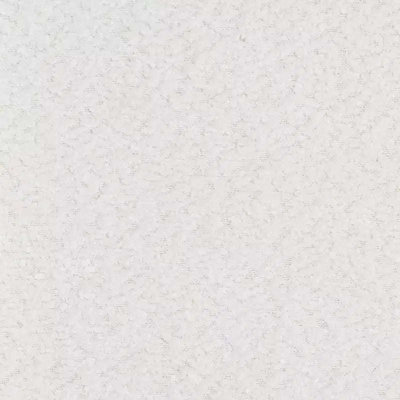 Teddy Bear Fabric 2-Drawer Nightstand - White