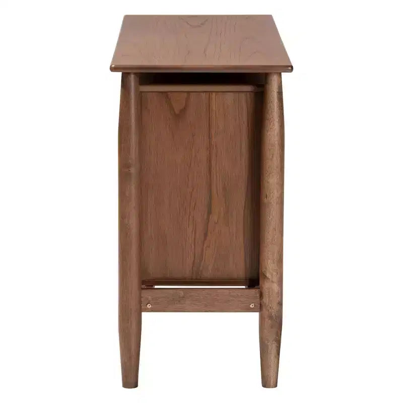 Alyssa Wood 6-Drawer Dresser - Walnut Brown