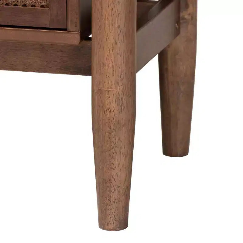 Alyssa Wood 6-Drawer Dresser - Walnut Brown