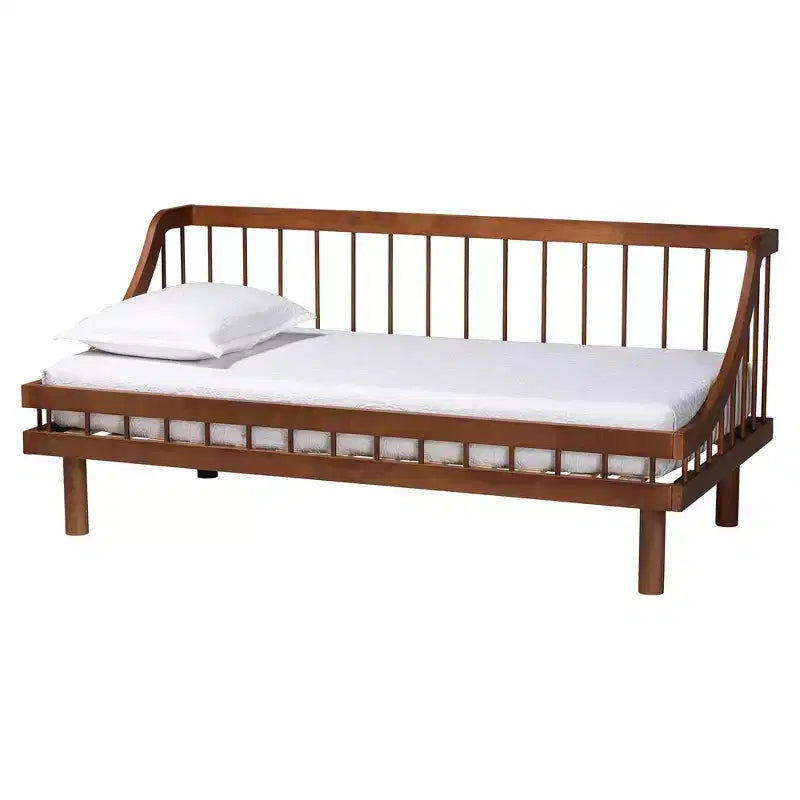 Helio Wood Twin Daybed - Walnut Brown