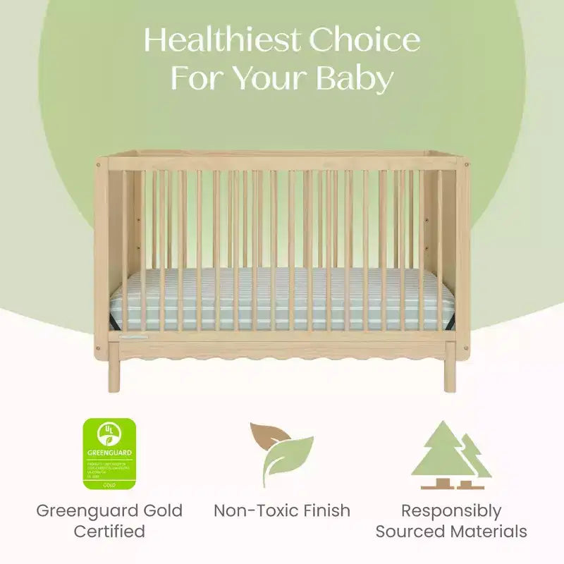 William 4-in-1 Convertible Crib - Greenguard Gold Certified