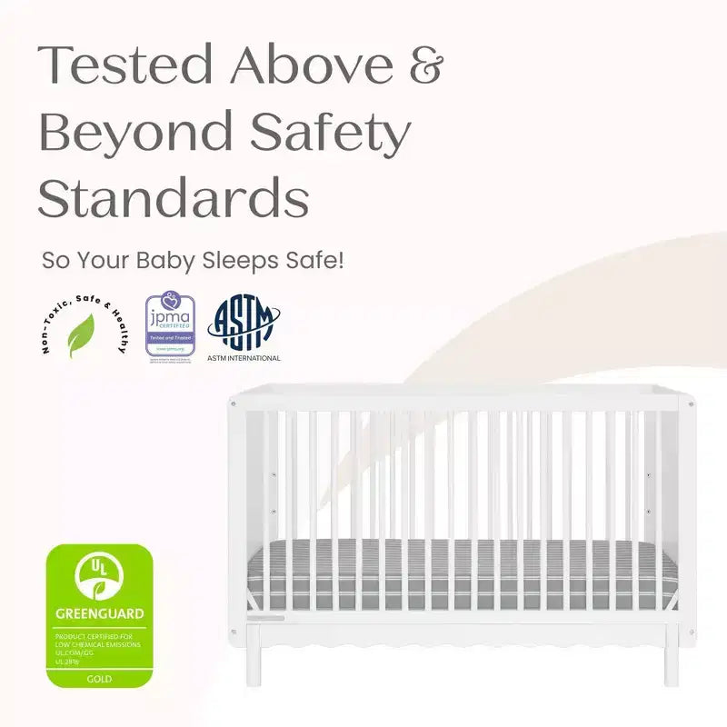 Delta Children William 4-in-1 Convertible Crib - Greenguard Gold Certified