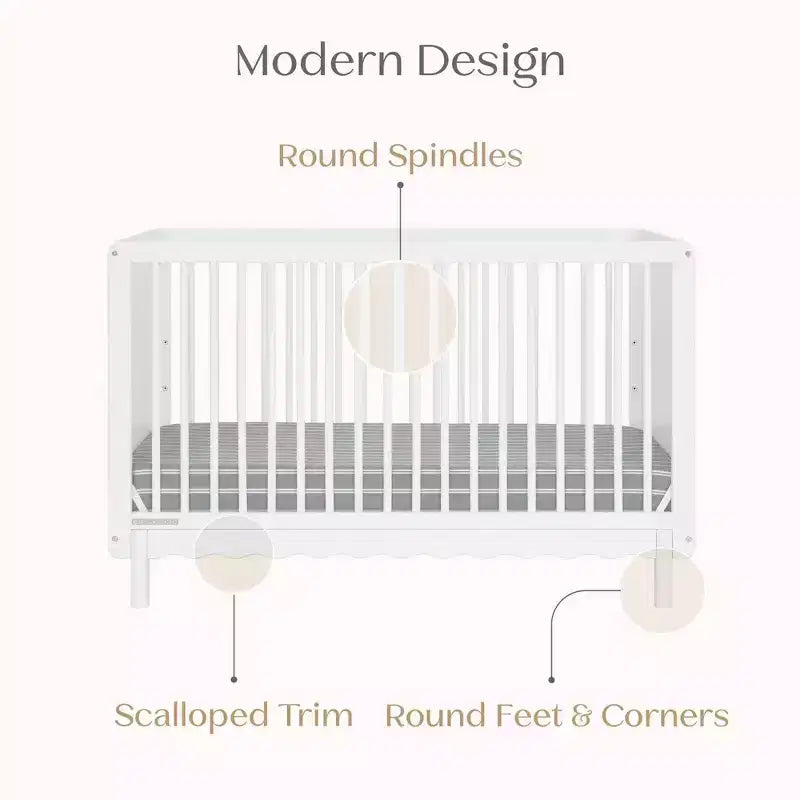 William 4-in-1 Convertible Crib - Greenguard Gold Certified
