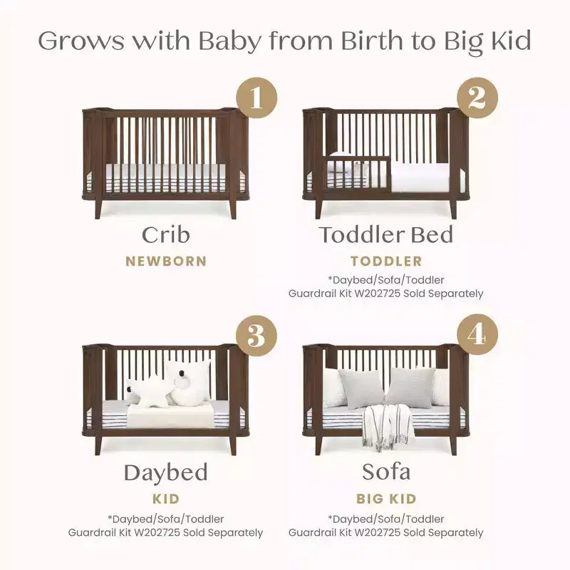 Noah 4-in-1 Convertible Crib - Greenguard Gold Certified