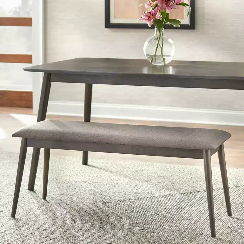 Newington Mid-Century Modern Bench