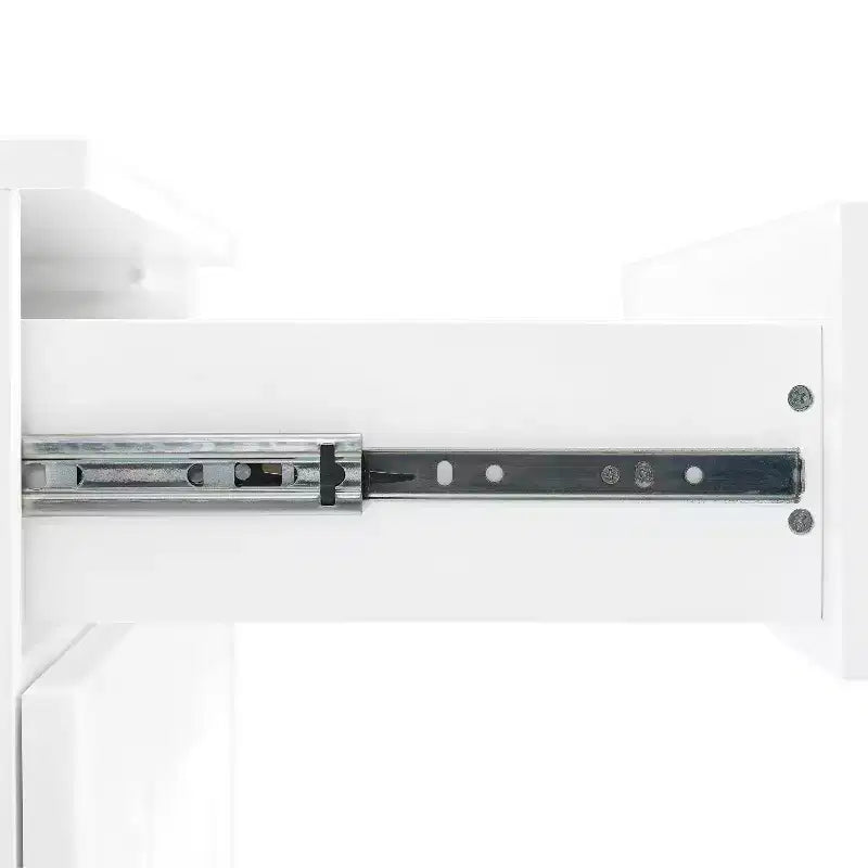 Stanton 78" Glass Door Kitchen Storage Pantry Cabinet