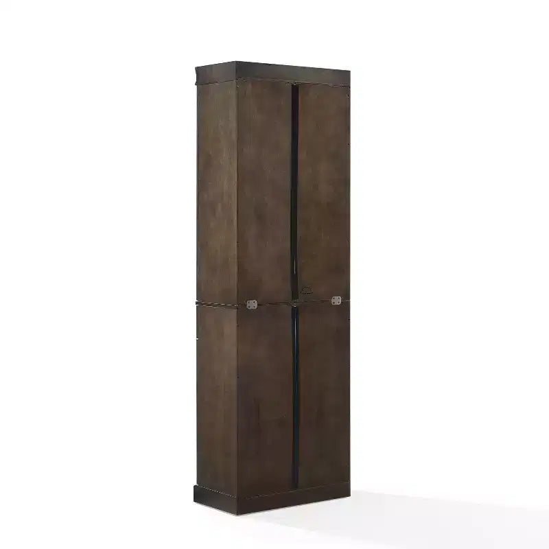 Stanton 78" Glass Door Kitchen Storage Pantry Cabinet