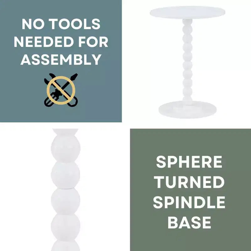 Venetian Islands Classic Spindle Accent Table