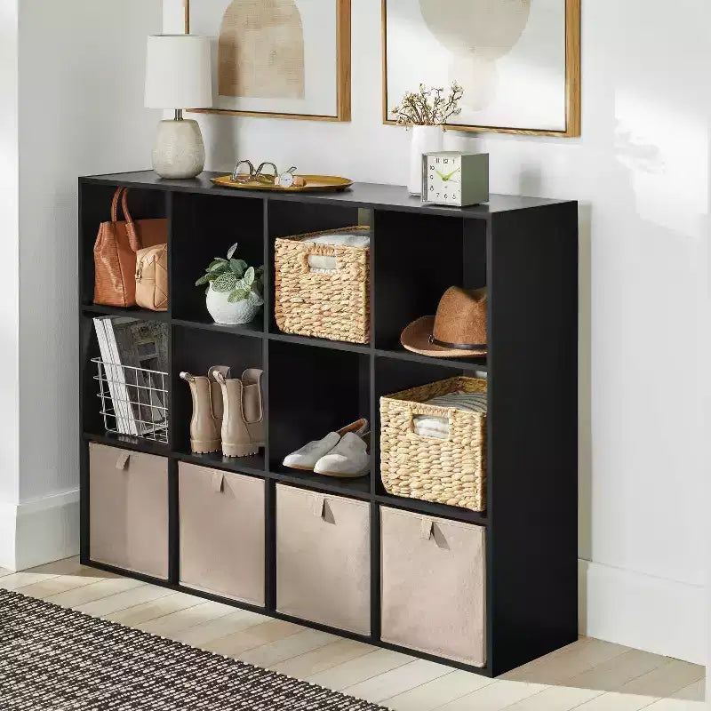 11-Cube Bookshelf - Black